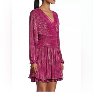 NWT Lilly Pulitzer Jessamie Long Sleeve Dress "Mulberry" Size 4